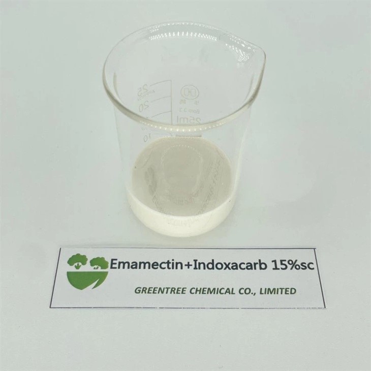 Indoxacarb + Emamectin Benzoate 15% SC Plaladdwr Biolegol